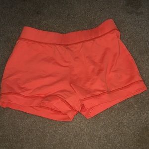 Orange dance wear (booty shorts)